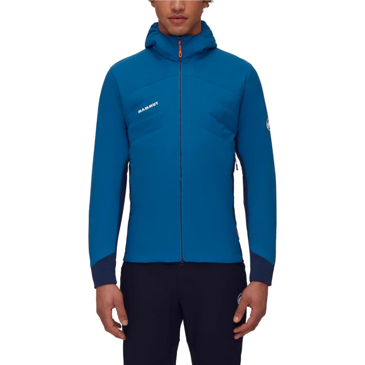 Kurtka MAMMUT Rime Light IN Flex Hooded deep ice-marine