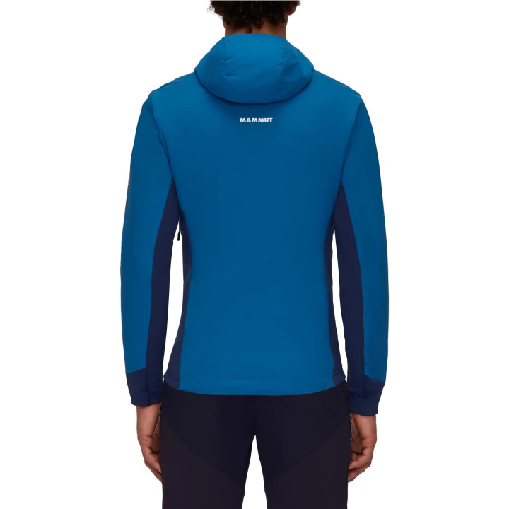 Kurtka MAMMUT Rime Light IN Flex Hooded deep ice-marine