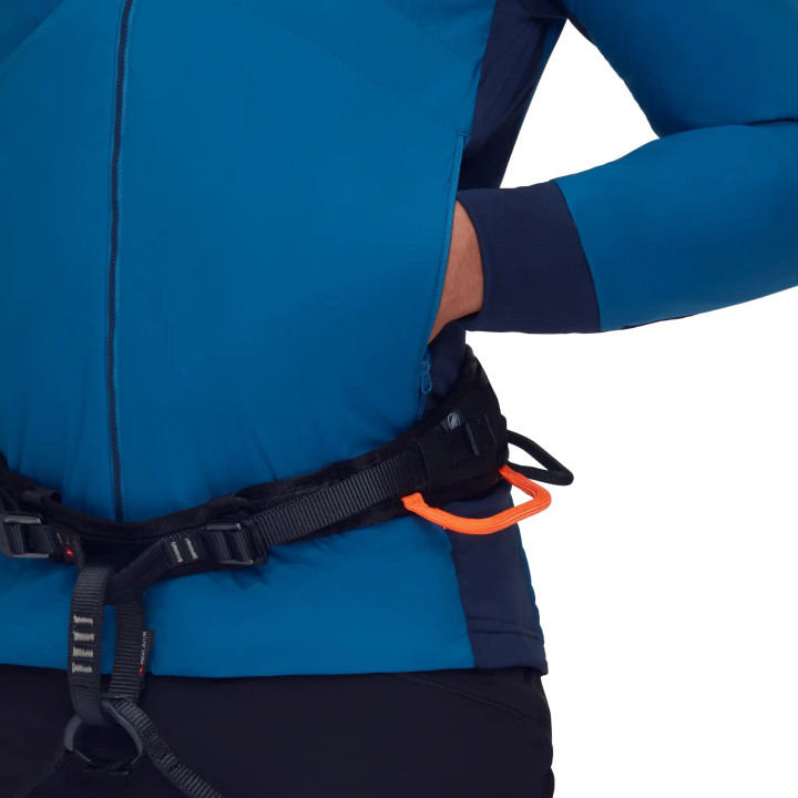 Kurtka MAMMUT Rime Light IN Flex Hooded deep ice-marine