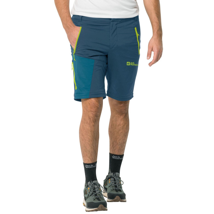 Spodnie JACK WOLFSKIN Glastal Zip Away Pants Men dark sea