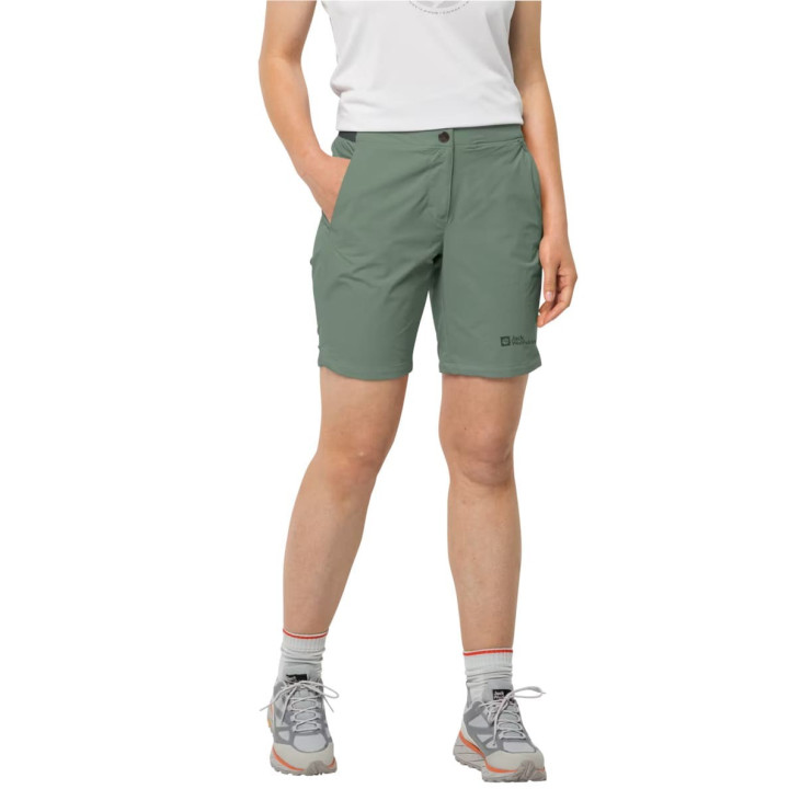 Spodenki JACK WOLFSKIN Hilltop Trail Shorts Women picnic green