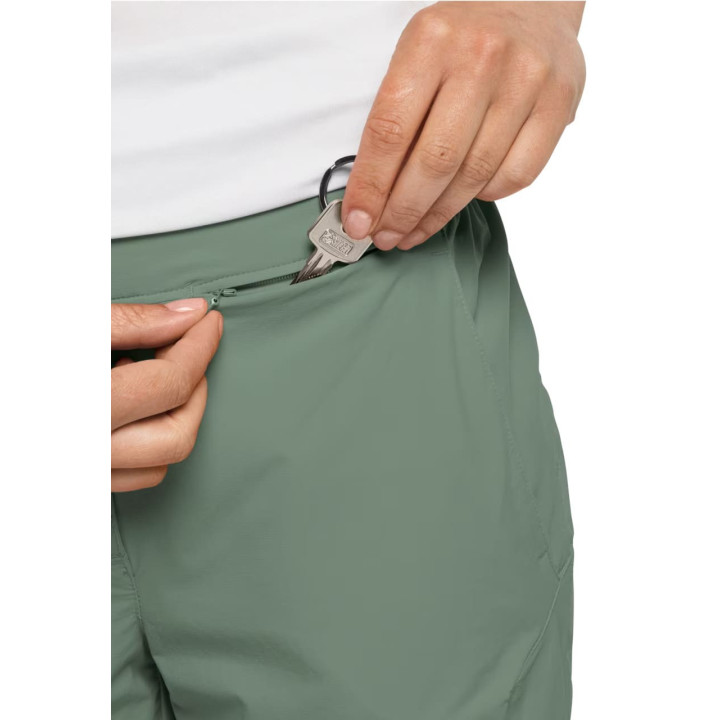 Spodenki JACK WOLFSKIN Hilltop Trail Shorts Women picnic green