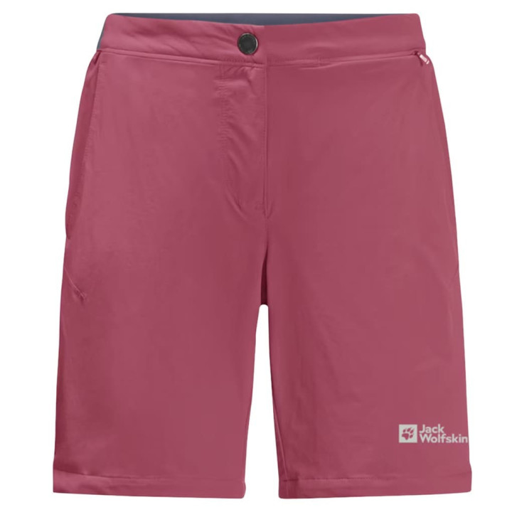 Spodenki JACK WOLFSKIN Hilltop Trail Shorts Women sangria red
