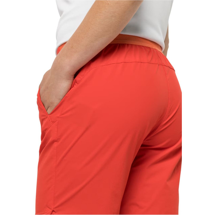 Spodenki JACK WOLFSKIN Hilltop Trail Shorts Women tango orange