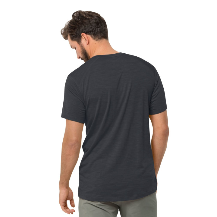 Koszulka JACK WOLFSKIN Kammweg S/S Men phantom