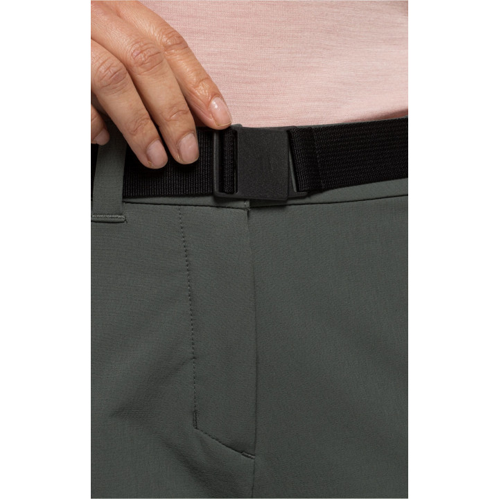 Spodenki JACK WOLFSKIN Ziegspitz Shorts Women slate green