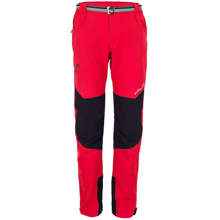 Spodnie MILO Tacul tomato red/black