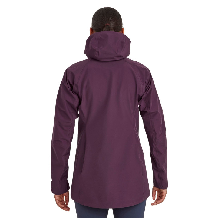 Kurtka MONTANE Women's Phase Waterproof Jacket saskatoon berry