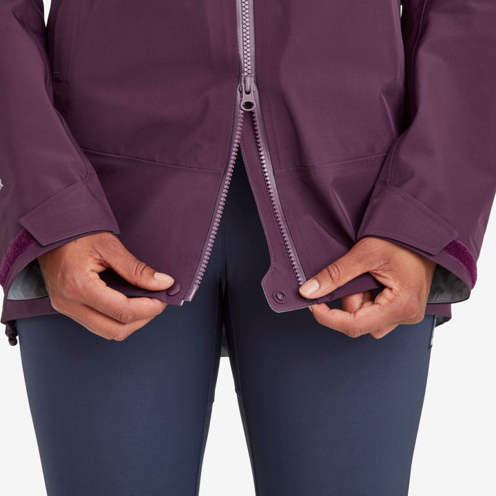 Kurtka MONTANE Women's Phase Waterproof Jacket saskatoon berry