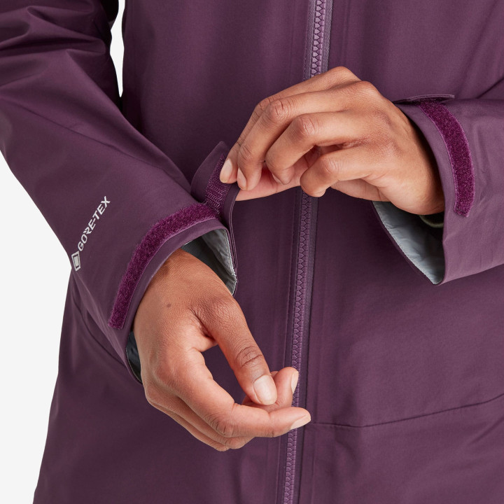 Kurtka MONTANE Women's Phase Waterproof Jacket saskatoon berry