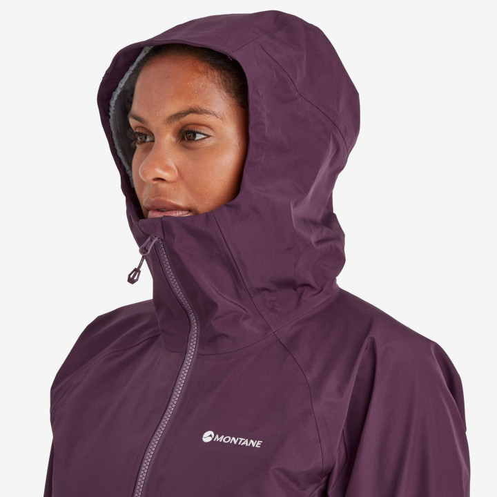 Kurtka MONTANE Women's Phase Waterproof Jacket saskatoon berry