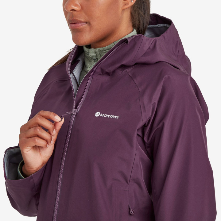 Kurtka MONTANE Women's Phase Waterproof Jacket saskatoon berry