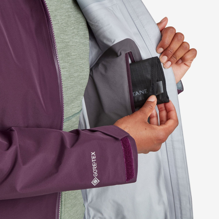 Kurtka MONTANE Women's Phase Waterproof Jacket saskatoon berry