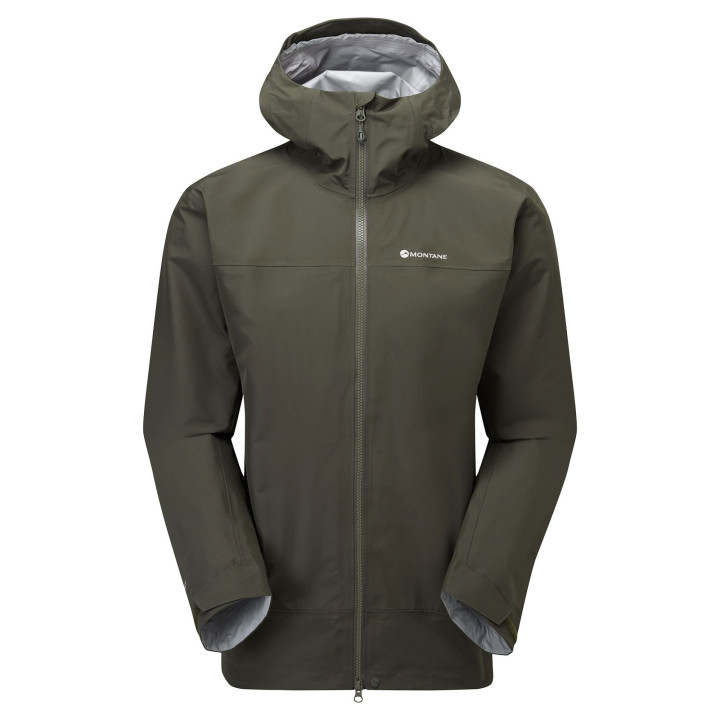 Kurtka MONTANE Men's Phase Waterproof Jacket oak green