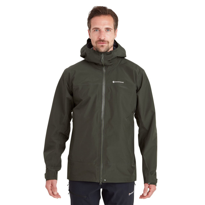 Kurtka MONTANE Men's Phase Waterproof Jacket oak green