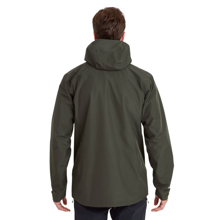 Kurtka MONTANE Men's Phase Waterproof Jacket oak green