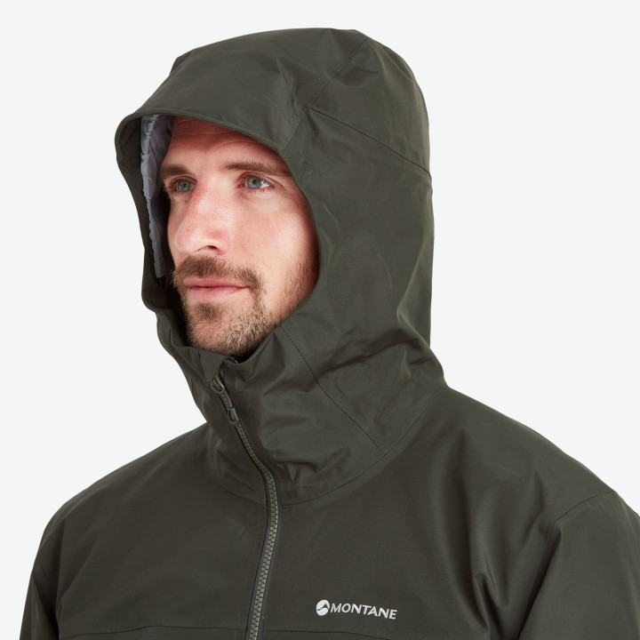 Kurtka MONTANE Men's Phase Waterproof Jacket oak green