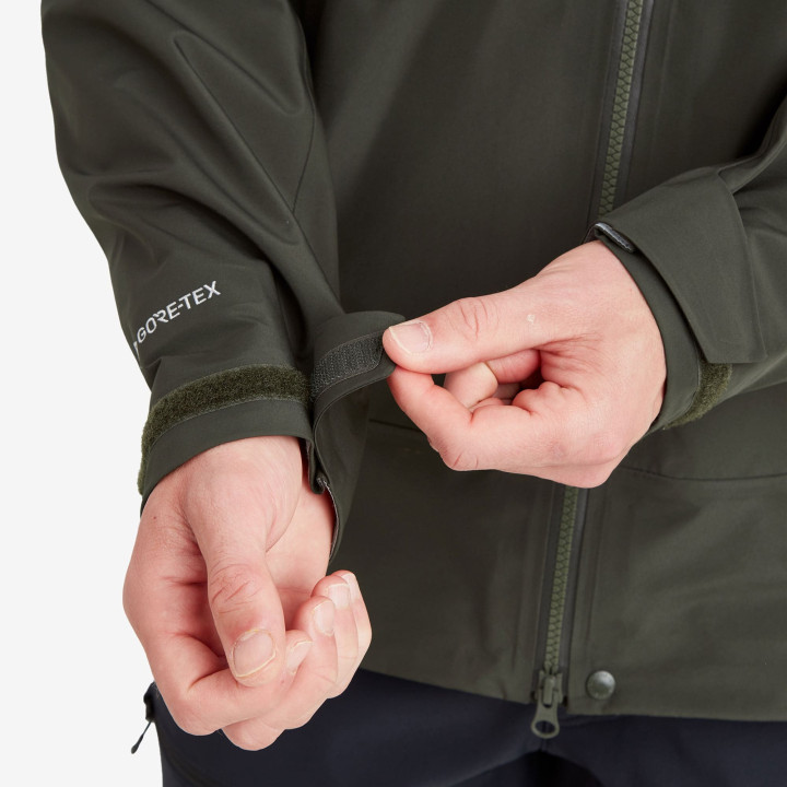 Kurtka MONTANE Men's Phase Waterproof Jacket oak green
