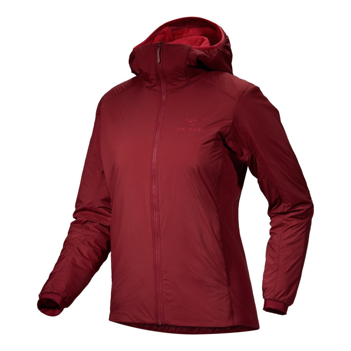 Kurtka ARC'TERYX ATOM HOODY WOMEN'S bordeaux