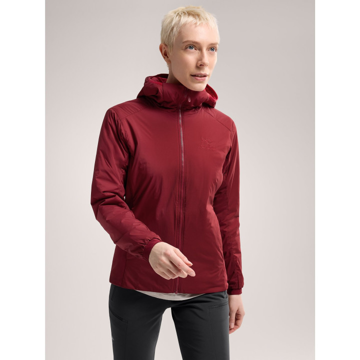 Kurtka ARC'TERYX ATOM HOODY WOMEN'S bordeaux
