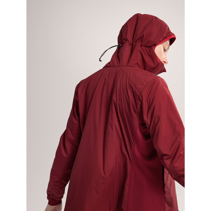 Kurtka ARC'TERYX ATOM HOODY WOMEN'S bordeaux
