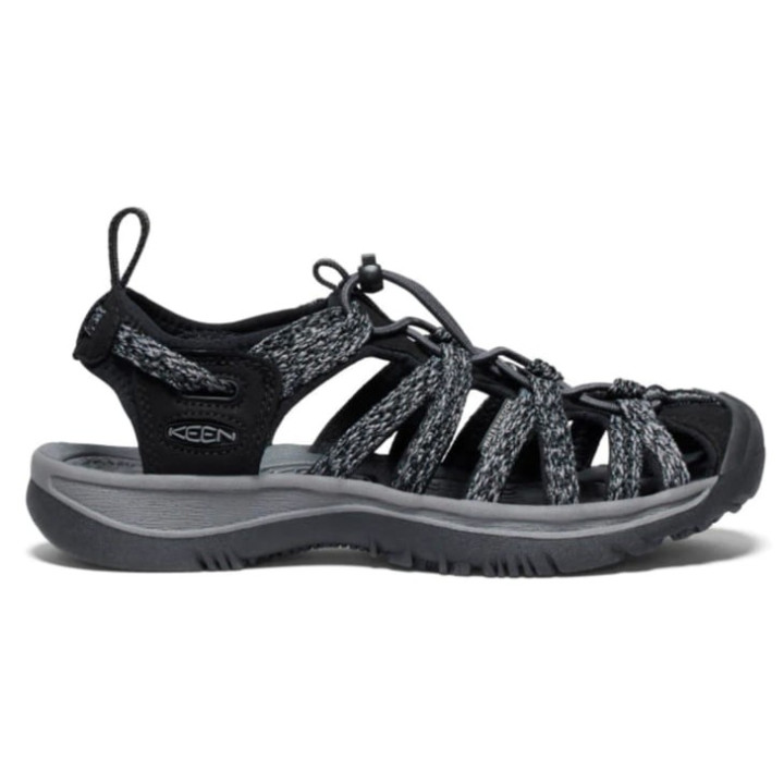 Sandały KEEN Whisper black/steel grey