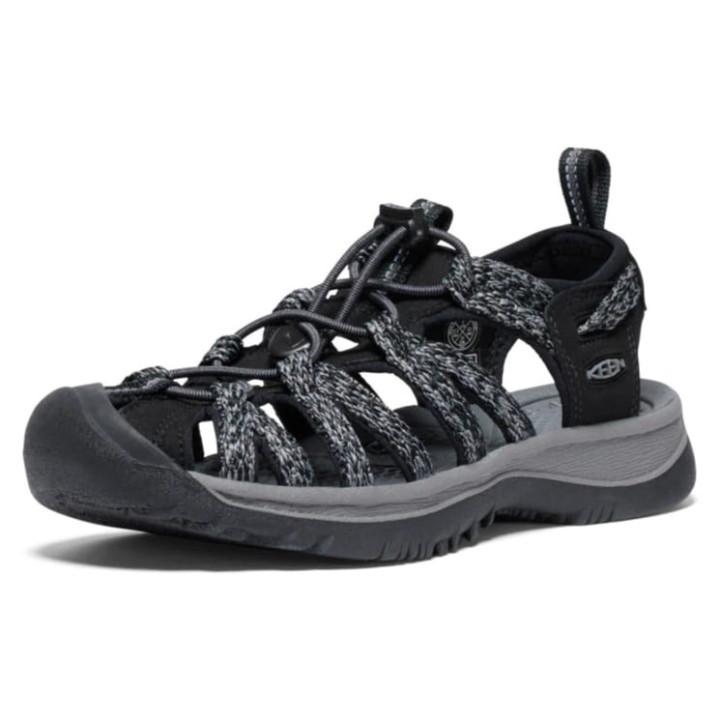 Sandały KEEN Whisper black/steel grey