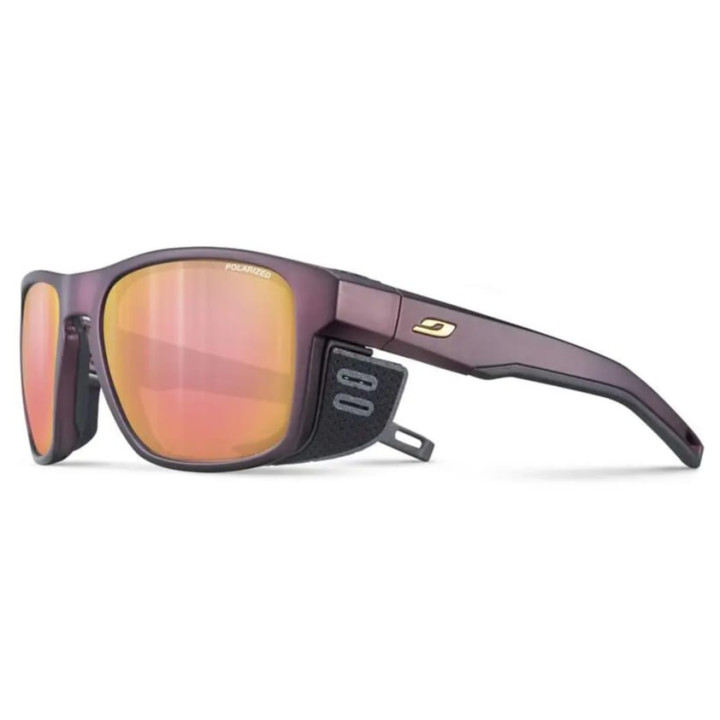 Okulary JULBO Shield M Polarized 3CF burgundy/gold