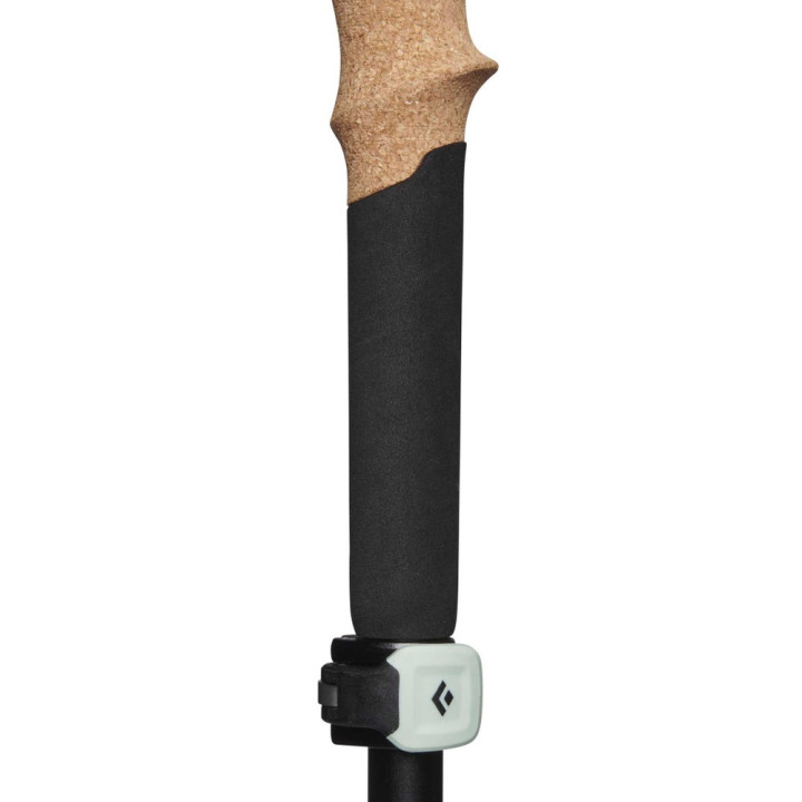 Kije BLACK DIAMOND Pursuit FL trekking poles black-foam gree