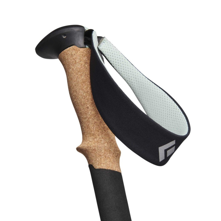 Kije BLACK DIAMOND Pursuit FL trekking poles black-foam gree