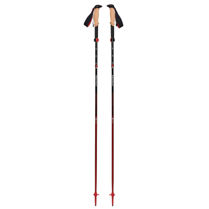Kije BLACK DIAMOND Pursuit FL trekking poles black octane