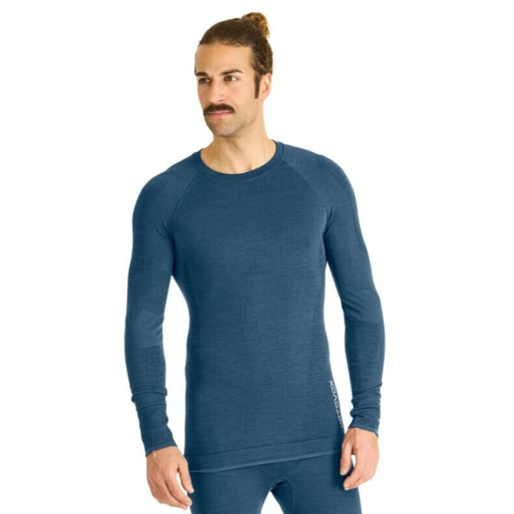 Koszulka ORTOVOX 230 Competition Long Sleeve Men petrol blue