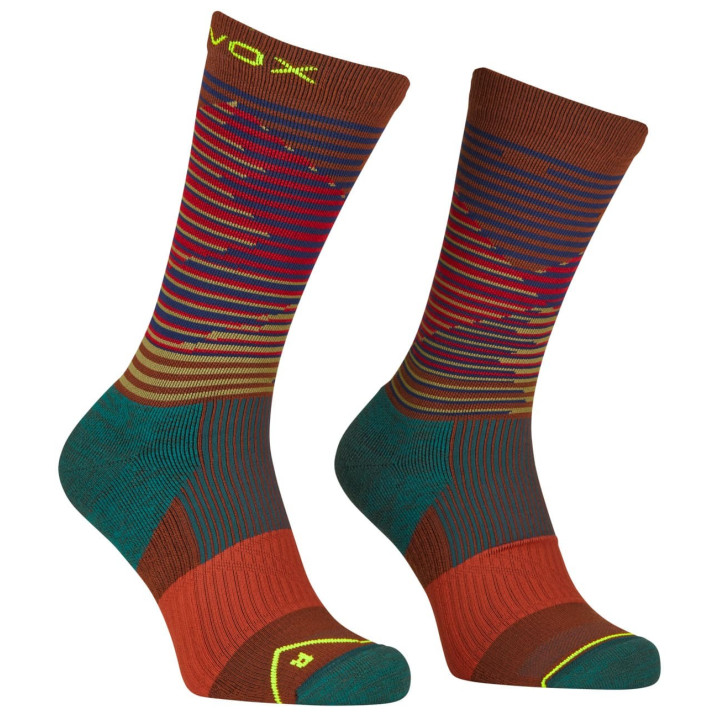 Skarpety ORTOVOX All Mountain Mid Socks Men clay orange