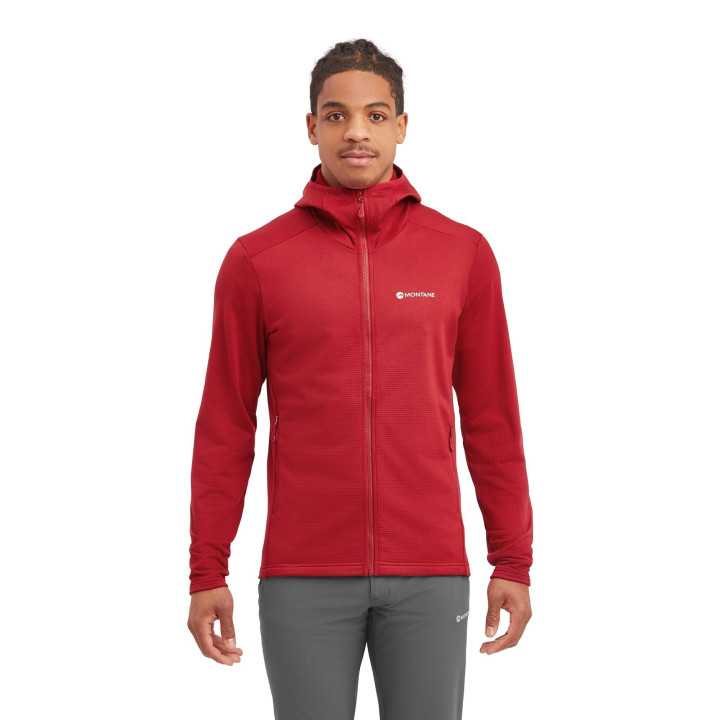 Bluza MONTANE Protium Hooded Men acer red