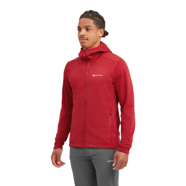 Bluza MONTANE Protium Hooded Men acer red