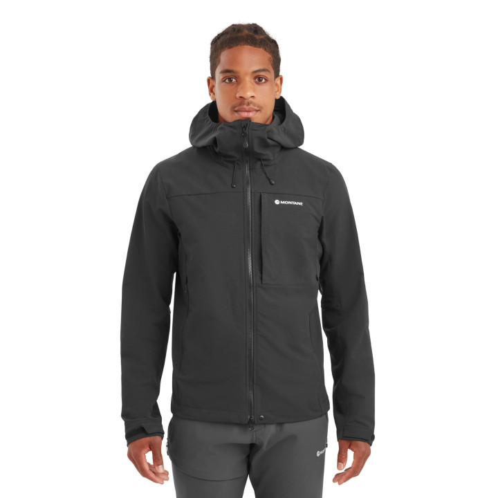 Kurtka softshell MONTANE Tenacity XT Hooded Men black