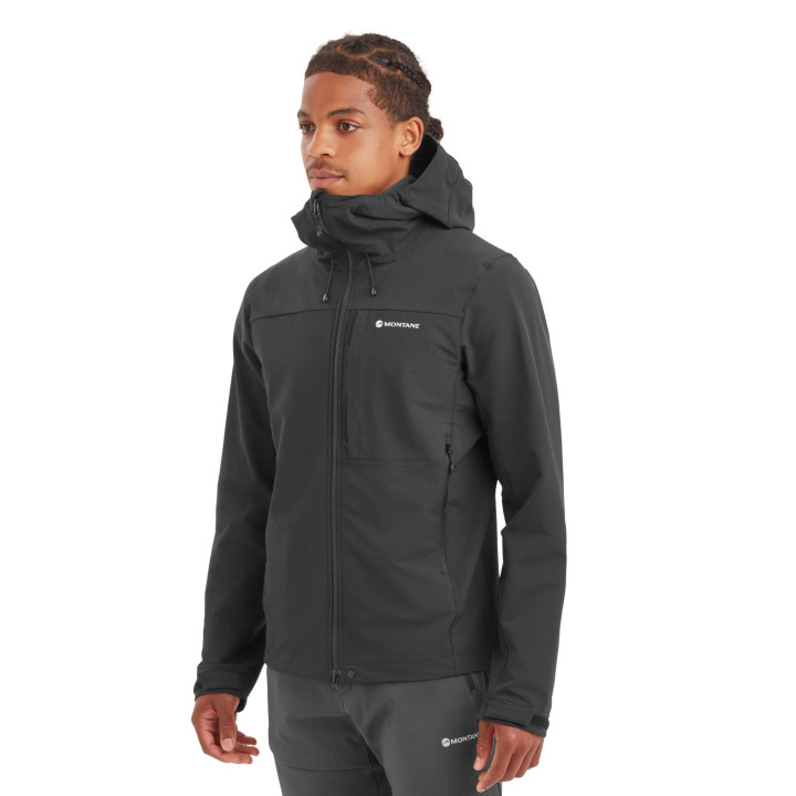 Kurtka softshell MONTANE Tenacity XT Hooded Men black