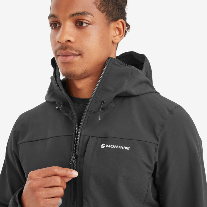 Kurtka softshell MONTANE Tenacity XT Hooded Men black