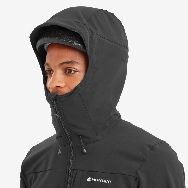 Kurtka softshell MONTANE Tenacity XT Hooded Men black
