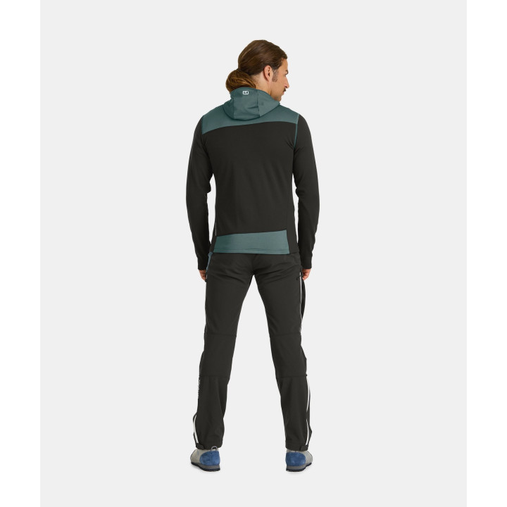 Bluza ORTOVOX FLEECE LIGHT HOODY deep ocean