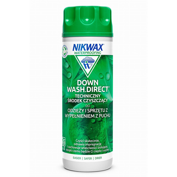 Płyn do prania ubrań i sprzętu wypełnionego puchem NIKWAX Down Wash Direct 300 ml