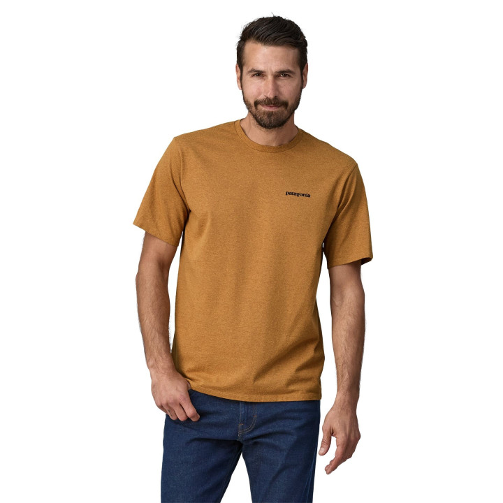 Koszulka PATAGONIA M's P-6 Logo Responsibili-Tee golden caramel