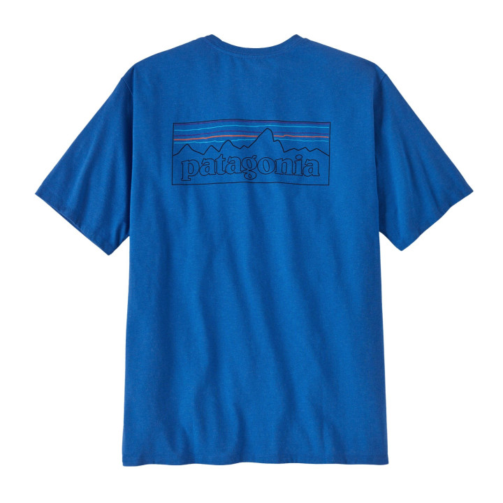 Koszulka PATAGONIA M's P-6 Logo Responsibili-Tee vessel blue