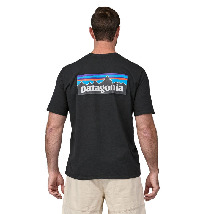 Koszulka PATAGONIA M's P-6 Logo Responsibili-Tee black
