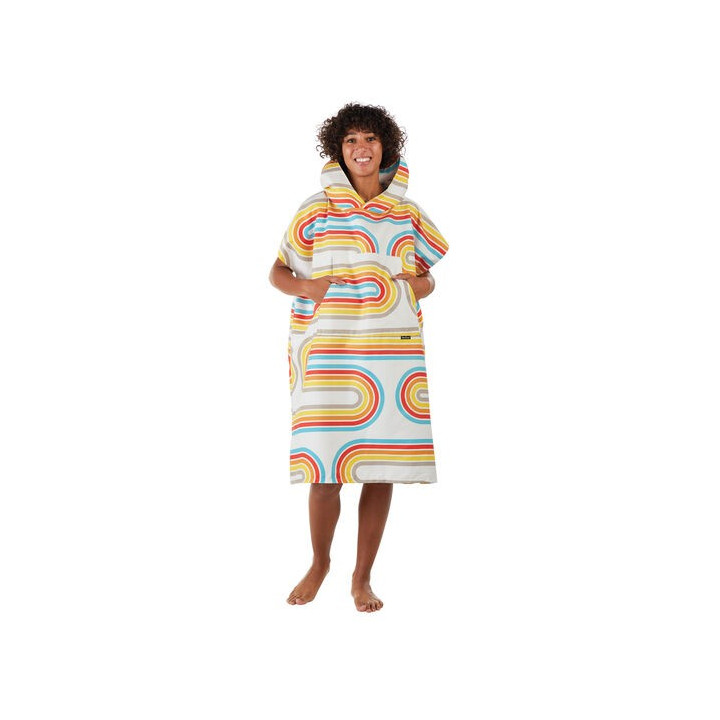 Ręcznik/poncho PACKTOWL Changing Poncho retro curve