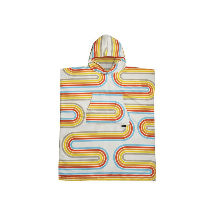 Ręcznik/poncho PACKTOWL Changing Poncho retro curve