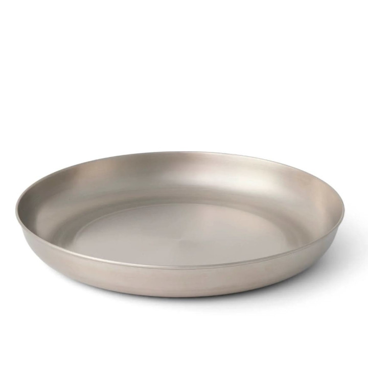 Stalowy talerz SEA TO SUMMIT Detour Stainless Steel Plate bombay brown