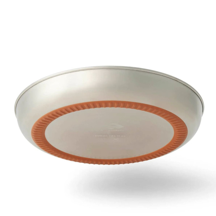 Stalowy talerz SEA TO SUMMIT Detour Stainless Steel Plate bombay brown