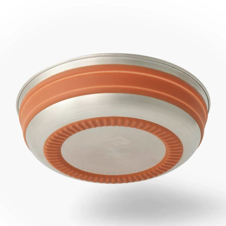 Składany talerz SEA TO SUMMIT Detour Stainless Steel Collapsible Bowl bombay brown