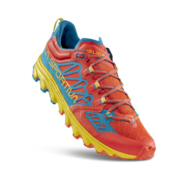 Buty LA SPORTIVA Helios III cherry tomato/tropic blue